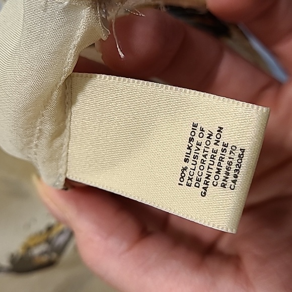 *2/$40 closet sale* EUC s.4 Anthropologie Moulinette Soeurs silk blouse - Picture 5 of 8